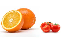 oranges and tomato 